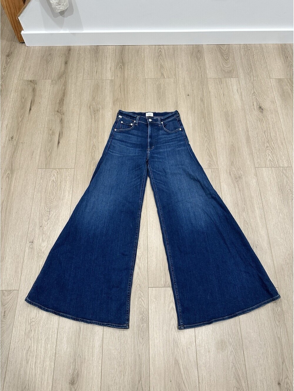 Citizens Of Humanity Amari Ultra Jeans Regatta Size 27 Wide Flare High Rise